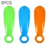 5 PCS 019 Plastic Shoehorn Household Shoes Auxiliary Shoe Puller, Specification: Circle, Color Random Delivery