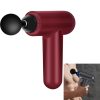 6 Gears Mini Fascia Gun Massage Gun Electric Fitness Massager, Specification: Key File, Without Bag