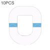 10 PCS 046 Transparent Invisible Sticker Sports Non-slip Anti-drop Fixed Adhesive Patch