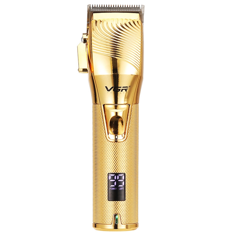 VGR V-280 10W USB Metal Electric Hair Clipper with LED Digital Display