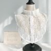 Women Autumn and Winter Lace Wild Fake Collar Shirt Decoration Collar