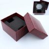 Simple Imitation Leather Watch Jewelry Packaging Box Watch Box