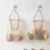2 PCS Creative Kitchen Vegetable Onion Potato Storage Hanging Bag Hollow Breathable Mesh Bag Kitchen Garlic Ginger Mesh Storage Bag