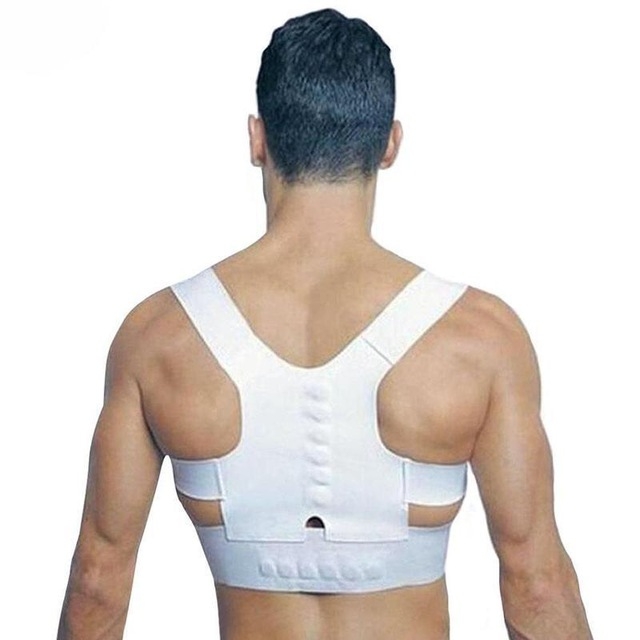 Magnetic Therapy Posture Corrector Brace Shoulder Back Support Belt for Men Women Adult Braces Supports Upper Correction Corset