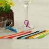 12 PCS / Set Wine Glass Recognizer Creative Silicone Wine Glass Mark