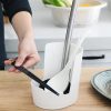 Kitchen Pot Cover Rack Sitting Type Multifunctional Soup Spoon Rack