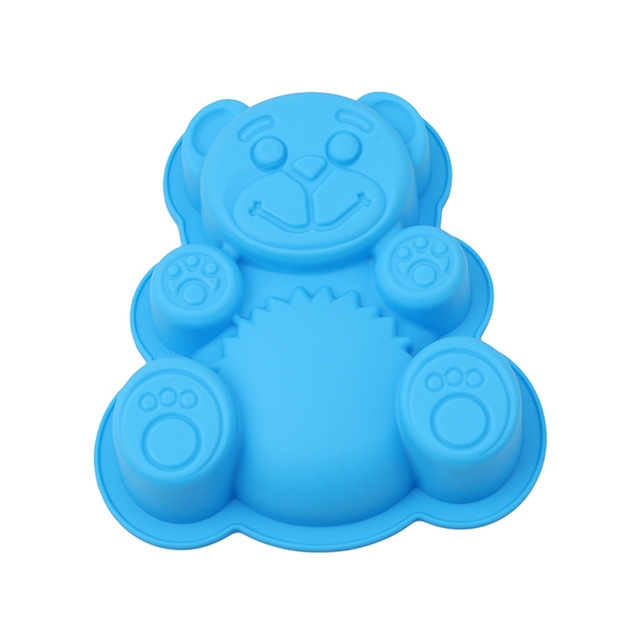Silicone Bear Cake Mould Cartoon Mould DIY Baking Tool