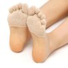 Women Invisible Non-slip Toe Socks Five Finger Socks