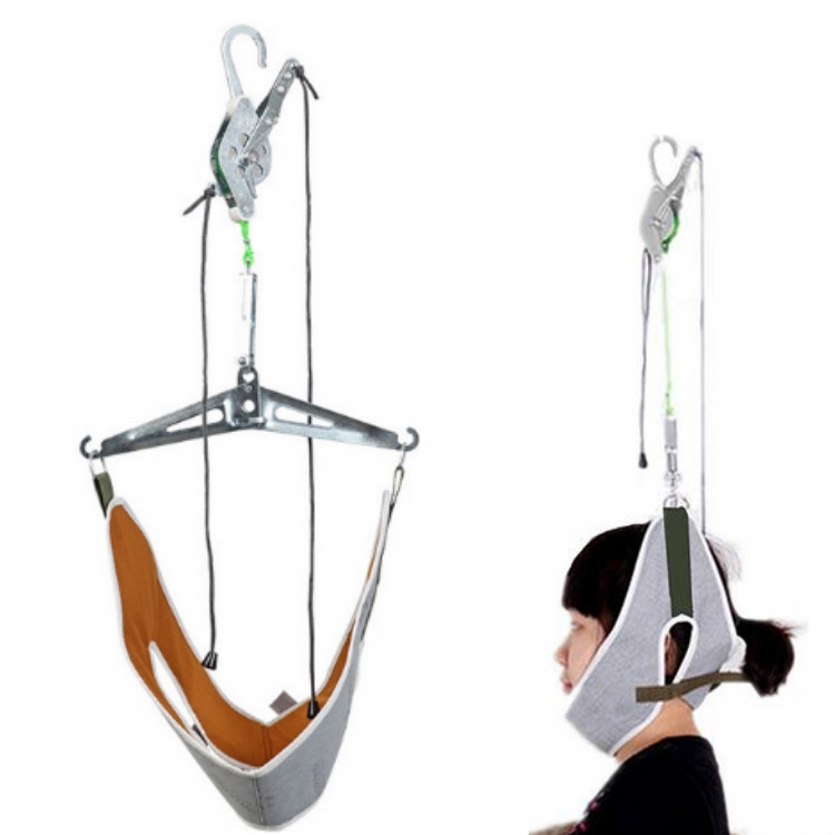 Door Suspension Type Neck Protector Stretcher With Portable Hanging Cervical Traction Device