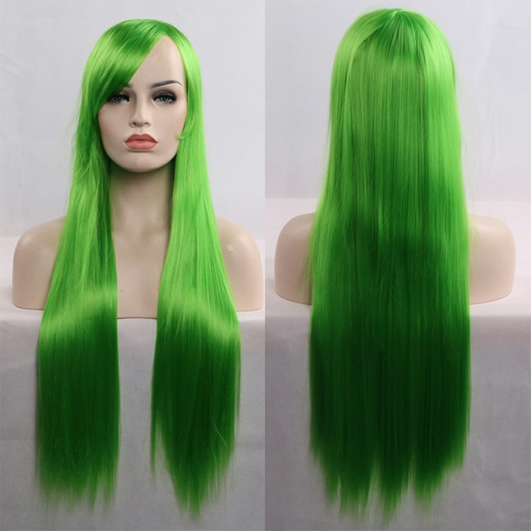 3 PCS Anime Cosplay Role Playing Color Wig COS Harajuku Style 80cm Long Straight Hair