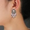 Wedding Colorful Charm Earrings Women Female Fashion Shiny Jewelry Statement Stud Earrings