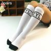 3pairs Spring And Autumn Student Children Skin-Friendly Alphabet ZYL Long Cotton Socks