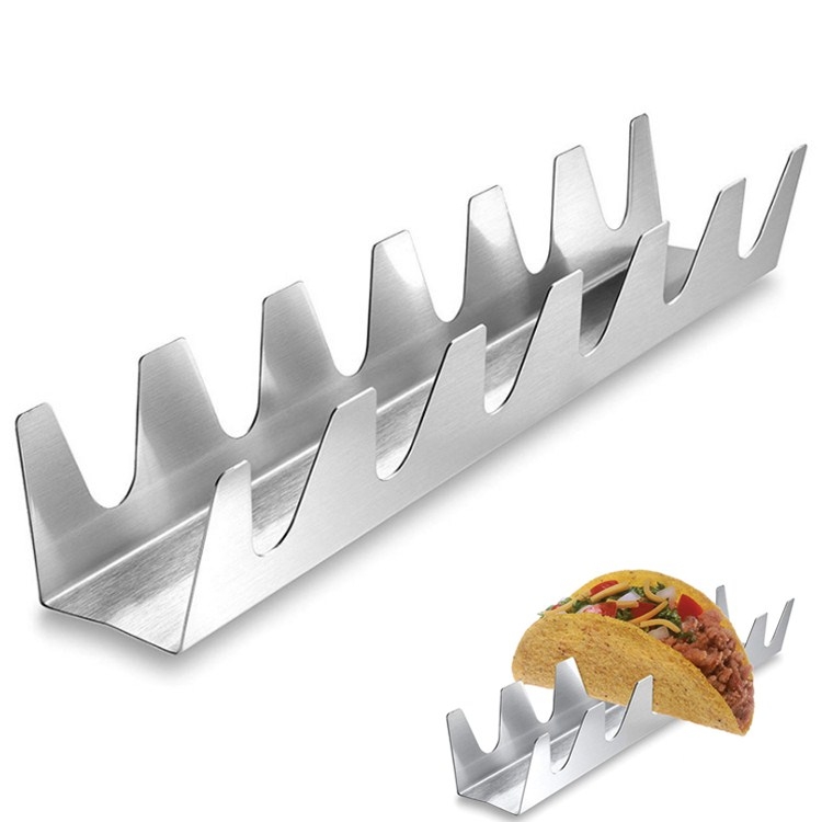 Stainless Steel Pancake Rack Tortilla Rolls With Wavy Pancake Rack