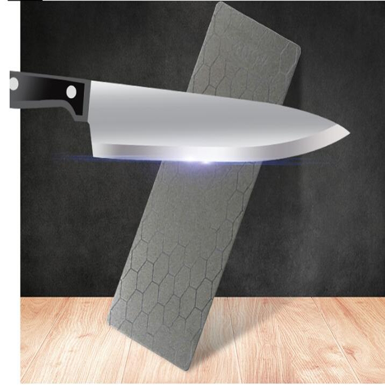 Square Knife Sharpener Whetstone Stone Disc Grit Kitchen Tools