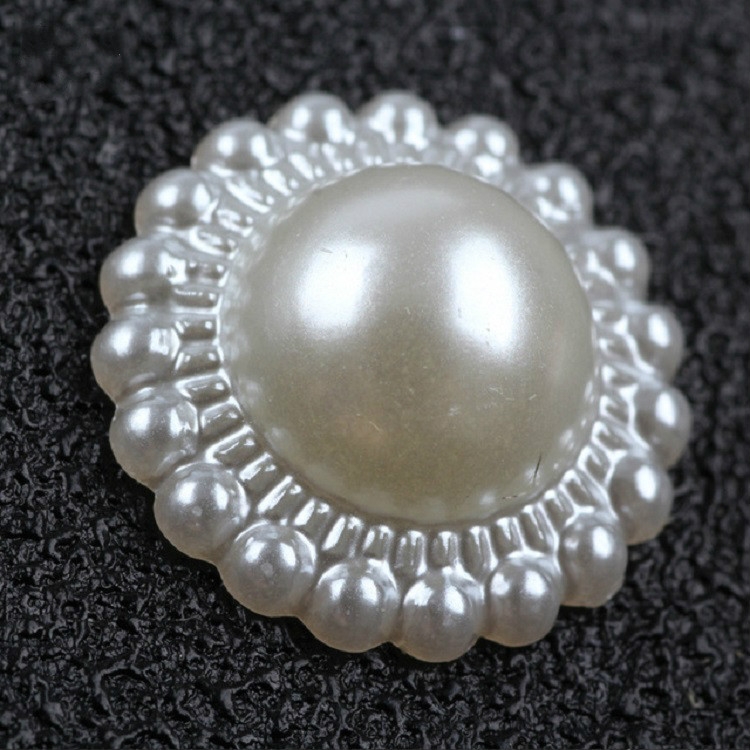 1 Packet Sun Flower Imitation Pearl Patch DIY Mobile Phone Hair Accessories Environmental Protection Patch