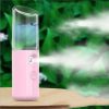 Facial Hydration Instrument Air Humidifier USB Beauty Cold Spray Instrument Auto Alcohol Disinfection Spayer