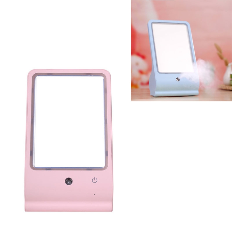 USB Desktop Dressing Mirror LED Table Lamp Portable Nano Spray Beauty Moisture Apparatus
