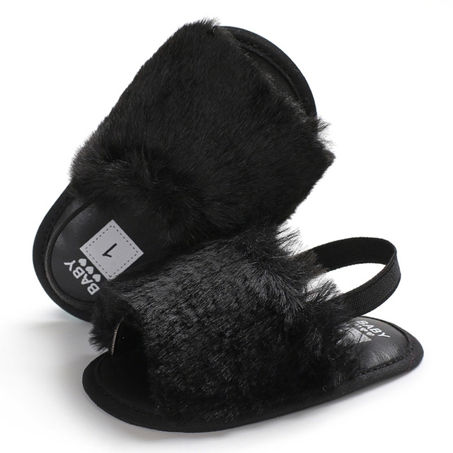 Baby Girls Sandals Soft Sole Casual Prewalker Summer Slippers Crib Shoes