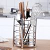 304 Stainless Steel Chopsticks Cage Drain Rack Knife Fork Storage Box Kitchen Supplies Chopsticks Box