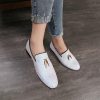 Men Pointed Toe Solid Color Casual Shine Loafer