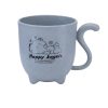 Wheat Straw Animal Cartoon Cat Tail Children's Cup Cute Wind Creative Coffee Cup Milk Four-legged Cup