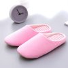 Indoor Striped Soft Bottom Home Non-slip Cotton Slippers