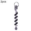 2 PCS Outdoor Creative Corkscrew Pocket Red Wine Tool