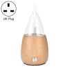 Waterless Diffuser Essential Oil Spray Wood Glass Aromatherapy Air Humidifier