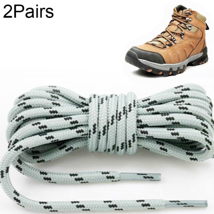 Round High Density Weaving Shoe Laces Outdoor Hiking Slip Rope Sneakers Boot Shoelace, Series 1