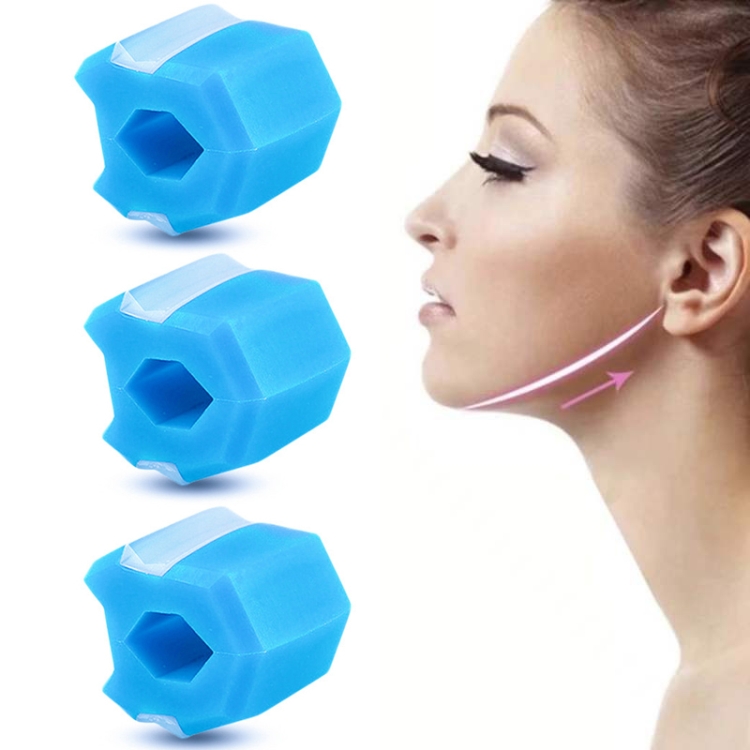 3PCS 6th Generation Masseter Ball Mandibular Trainer Facial Muscle Trainer Silicone Face-Lifting Device
