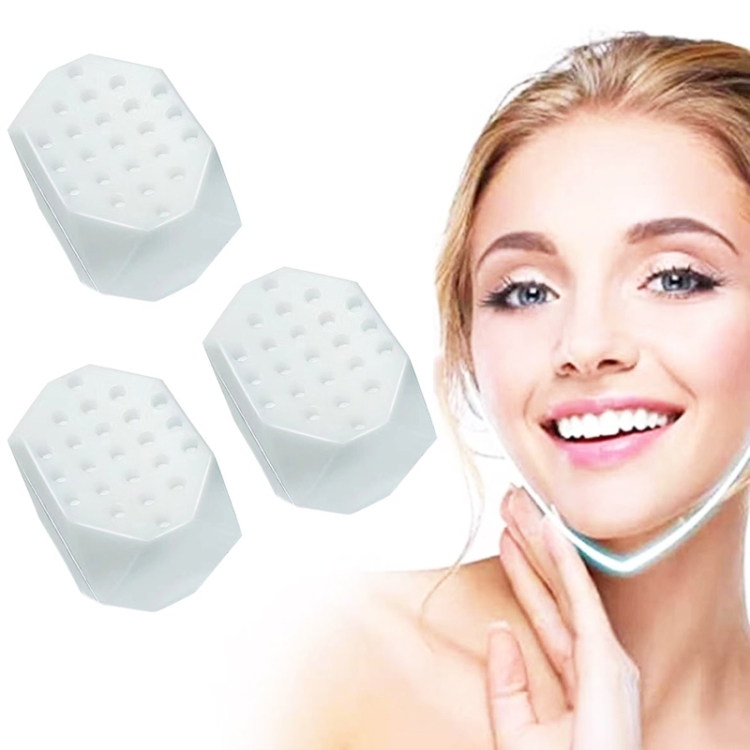 3PCS 7th Generation Masseter Ball Mandibular Trainer Facial Muscle Trainer Silicone Face-Lifting Device