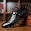 Autumn And Winter Business Dress Large Size Men's Shoes