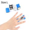 Stainless Steel Finger Exercise Finger Joint Orthosis Fracture Fixation Splint Active Straight Hand Protection Sleeve