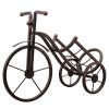 Wrought Iron Metal Tricycle Wine Rack Decorations Home Living Room Dining Table Wine Cabinet Decorations