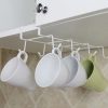 Hanging Nail-free Partition Cup Holder Creative Kitchen Supplies Storage Rack