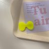 Fluorescent Color Bow Hair Clip Hair Accessories For Children