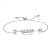 S925 Daisy Lady Sterling Silver Bracelet