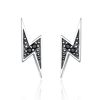 S925 Sterling Silver Stud Earrings Lightning Lady Diamond Earring