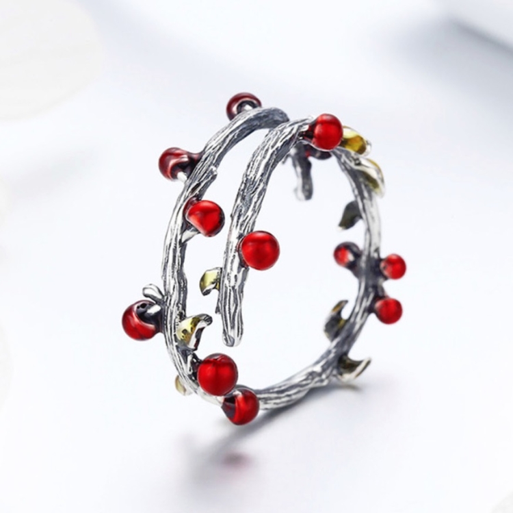 Autumn Elements Fashion S925 Sterling Silver Ring