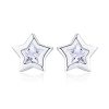 DIY Star Earrings S925 Sterling Silver Earrings