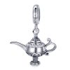 S925 Sterling Silver Magic Lamp Hip Flask Beaded DIY Bracelet Charm