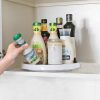 Kitchen Condiments Multi-function Rotating Type Shelf