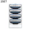 2 SET 3 Layers Men Shaving Razor Blades Manual Blades Beard Shaver Trimmer