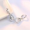 925 Sterling Silver Moonlight Opal Tears Totem Drop Earrings