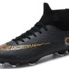 Outdoor High-top Non-slip Soccer Cleats Training Sneakers for Men, Series 2