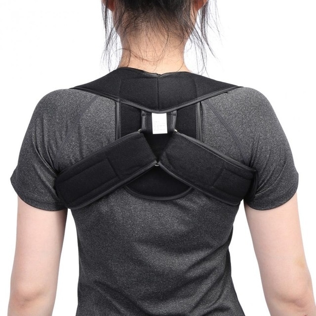 Adjustable Upper Back Shoulder Support Posture Corrector Adult Children Corset Spine Brace Back Belt
