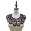 Milk Silk Lace Embroidered Collar Three-dimensional Hollow Fake Collar DIY Clothing Accessories, Size: 32 x 32cm