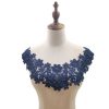 Lace Collar Three-dimensional Hollow Embroidered Fake Collar DIY Clothing Accessories, Size: About 45 x 26cm