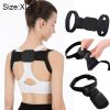 3 PCS Adjustable Women Back Posture Corrector Shoulder Support Brace Belt Health Care Back Posture Belt