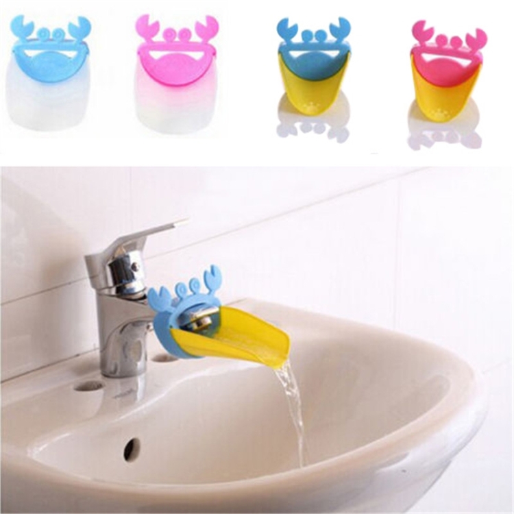 Cute Crab Bathroom Water Faucet Extender For Kid